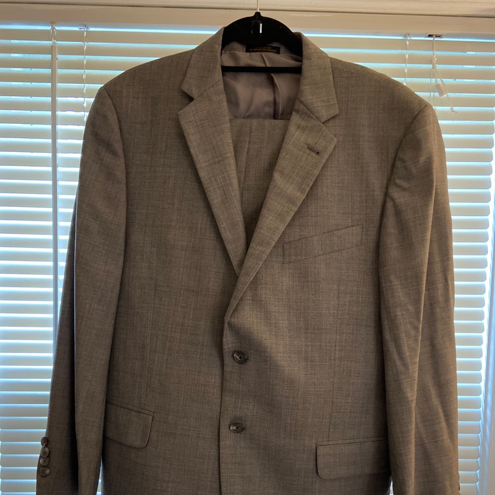 Grey Tollegno Suit Jacket and Pants